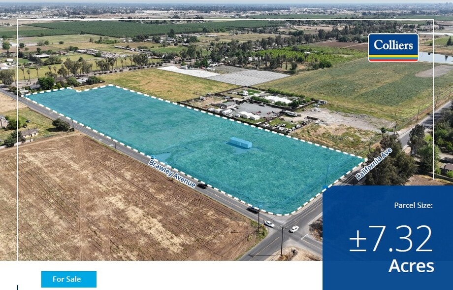 NEC Brawley and California Ave, Fresno, CA for sale - Building Photo - Image 2 of 4