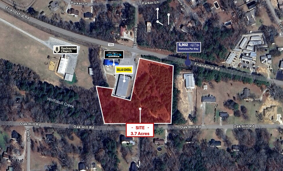 1800 Friendship Rd, Oxford, AL à vendre - Photo du bâtiment - Image 1 de 1