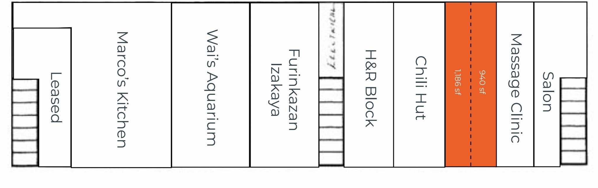 222 16th Ave NE, Calgary, AB for lease Floor Plan- Image 1 of 2