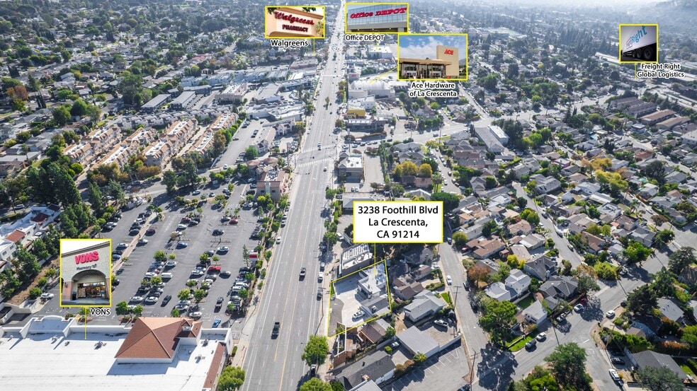 3238 Foothill Blvd, Glendale, CA for sale - Aerial - Image 1 of 33