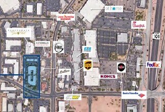 8350 E Raintree Dr, Scottsdale, AZ - Aerial  map view - Image1