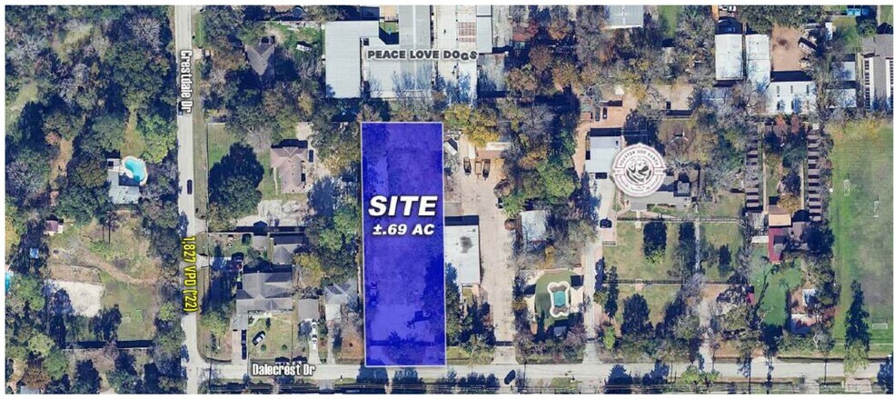 9614 Dalecrest Dr, Houston, TX à vendre - Photo du bâtiment - Image 1 de 3