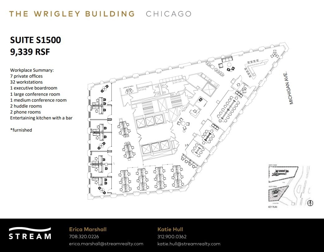 400 N Michigan Ave, Chicago, IL for lease Floor Plan- Image 1 of 10