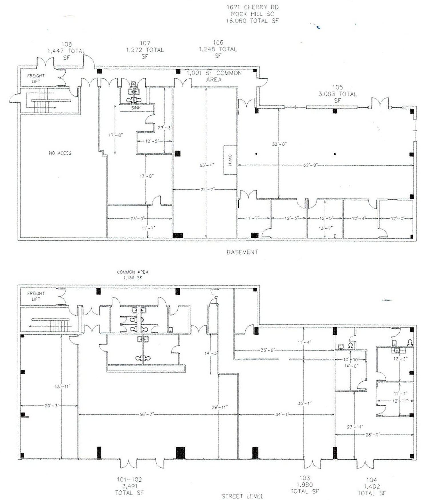 1671 Cherry Rd, Rock Hill, SC for lease Floor Plan- Image 1 of 1