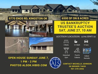 More details for 9770 Enos Rd, Kingston, OK - Specialty for Sale