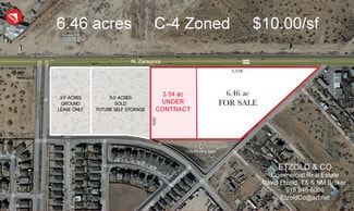 More details for N Zaragoza Road, El Paso, TX - Land for Sale