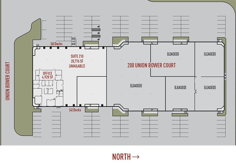 200 Union Bower Ct, Irving, TX for lease Site Plan- Image 1 of 1