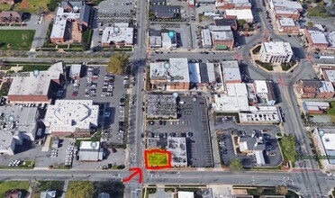 111 W Pine St, Graham, NC - AERIAL  map view