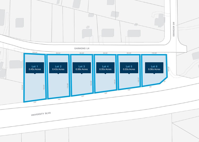 University Blvd, Mobile, AL à vendre - Aérien - Image 2 de 2