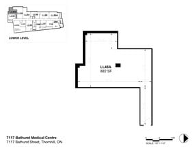 7117 Bathurst St, Vaughan, ON à louer Plan de site- Image 1 de 1