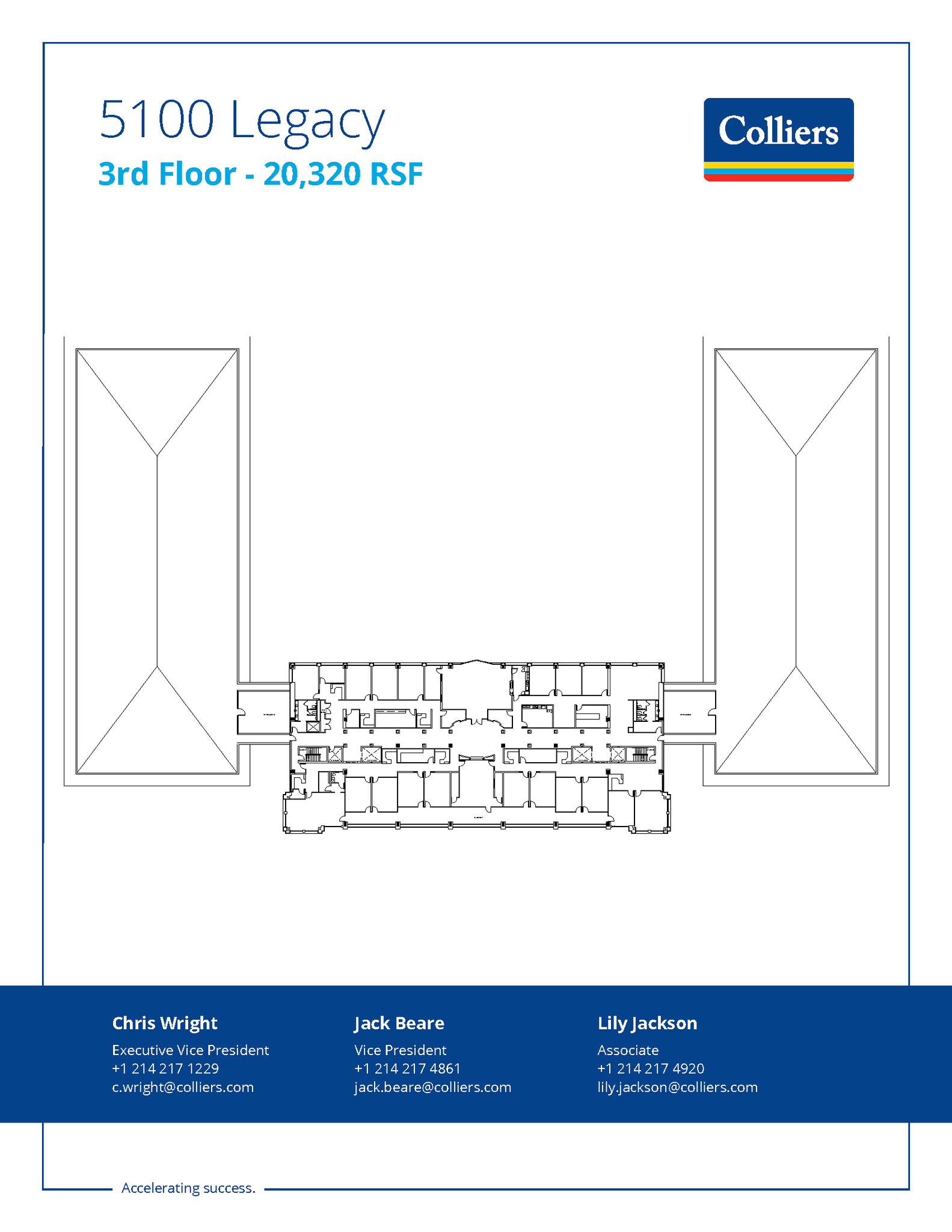 5100 Legacy Dr, Plano, TX à louer Plan d’étage- Image 1 de 1