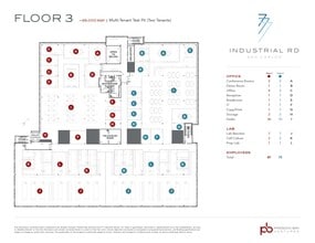 777 Industrial Rd, San Carlos, CA for lease Floor Plan- Image 1 of 4
