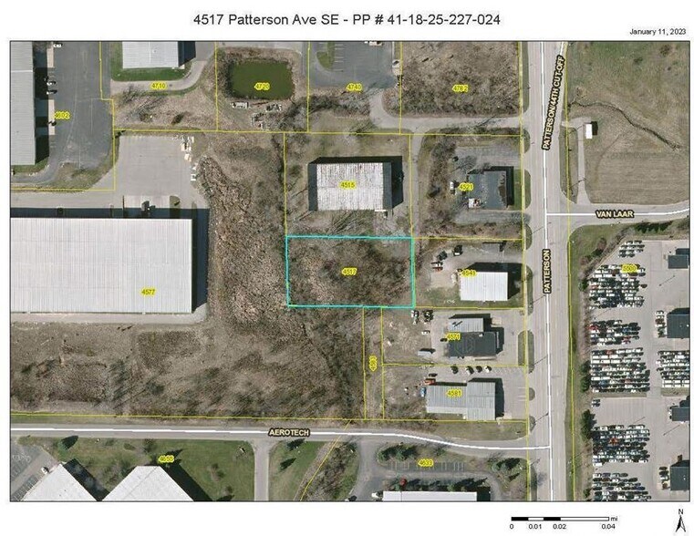 4517 Patterson Ave SE, Grand Rapids, MI à vendre - Aérien - Image 1 de 1