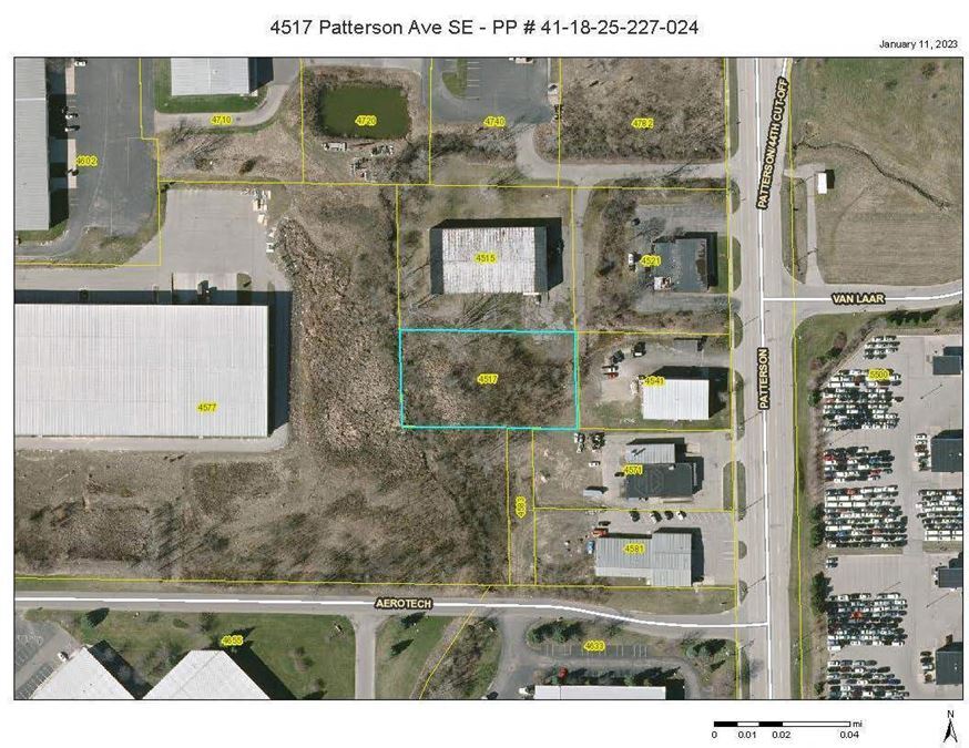 4517 Patterson Ave SE, Grand Rapids, MI à vendre Aérien- Image 1 de 2