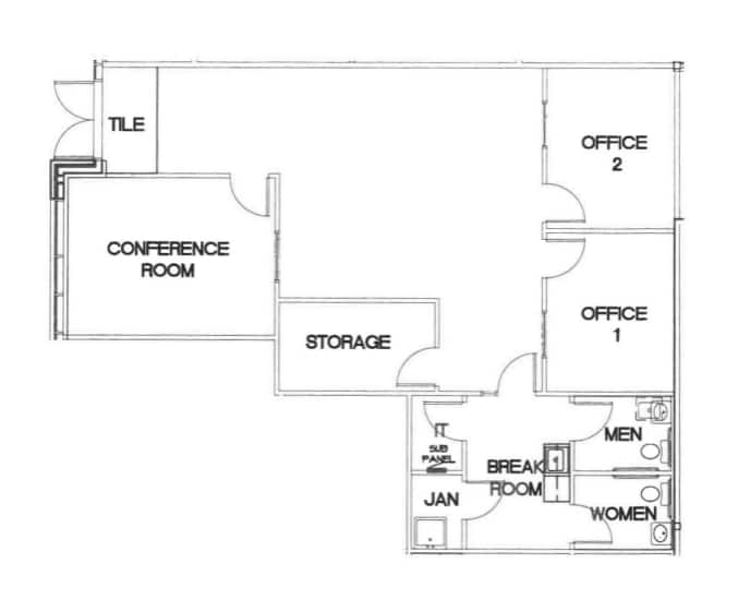 535-845 Plainfield Rd, Willowbrook, IL for lease Floor Plan- Image 1 of 1