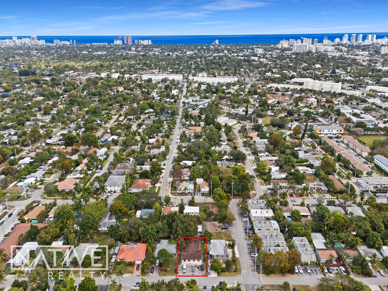 1506 NE 5th Ave, Fort Lauderdale, FL à vendre - Aérien - Image 3 de 6