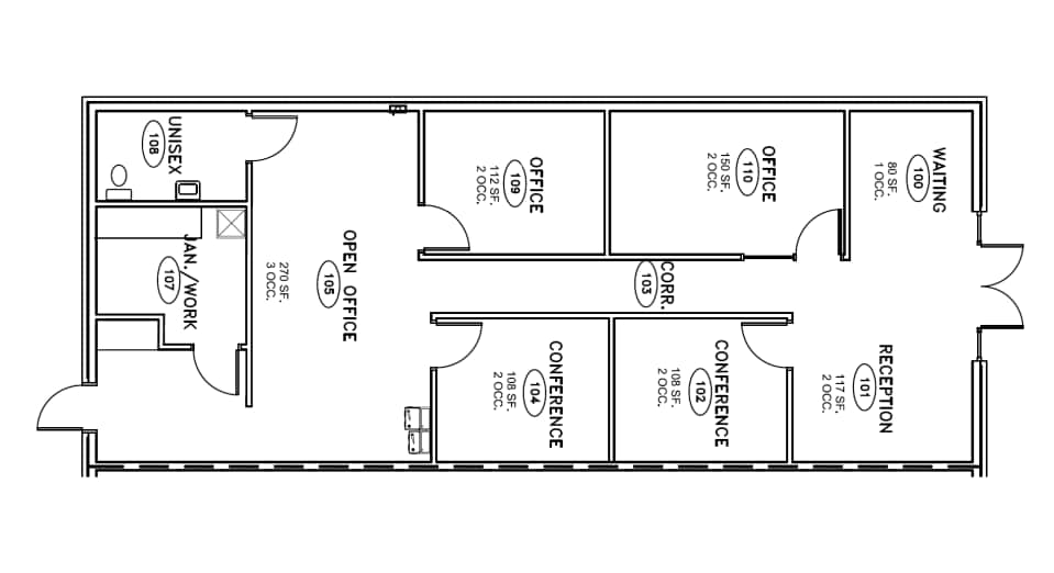 1265 Joe Battle Blvd, El Paso, TX for lease Floor Plan- Image 1 of 1
