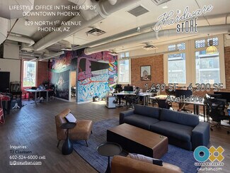 Plus de détails pour 829 N 1st Ave, Phoenix, AZ - Bureau à louer