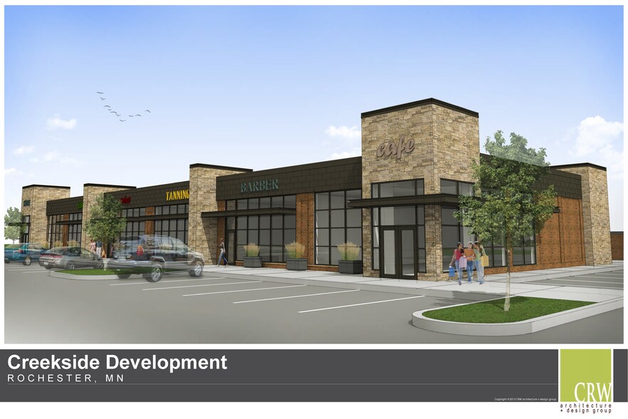 Creekside Retail Development, Rochester, MN à louer - Photo du bâtiment - Image 1 de 7