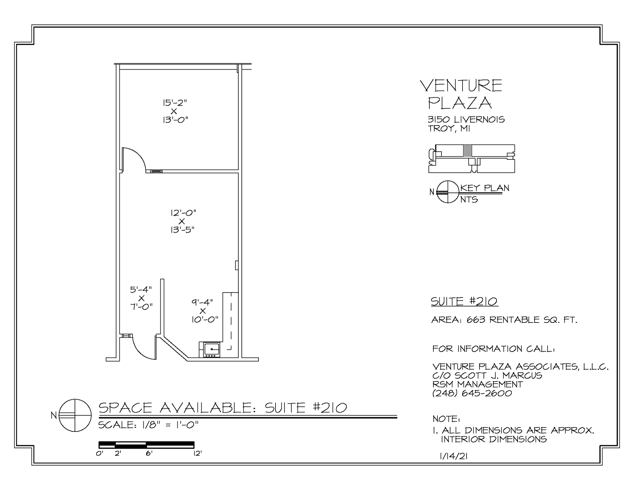 3150 Livernois Rd, Troy, MI à louer Plan d  tage- Image 1 de 1