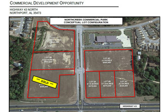 Plus de détails pour Northcreek Blvd and Highway 43 North, Northport, AL - Terrain à vendre