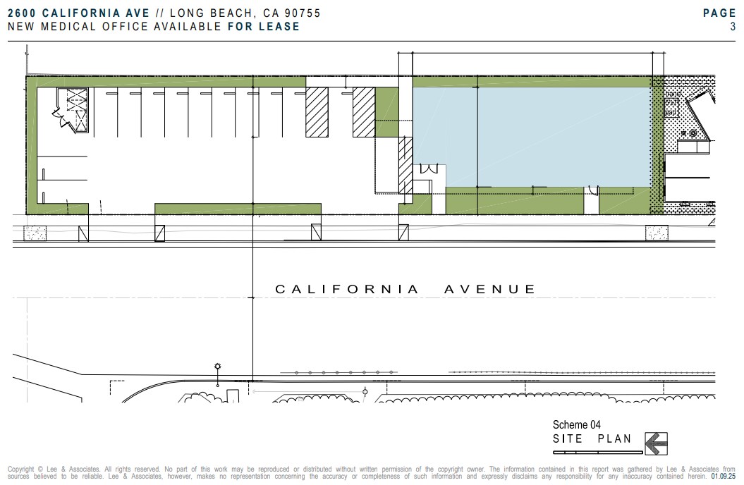 2600 California Ave, Long Beach, CA for lease Site Plan- Image 1 of 1