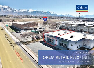 Plus de détails pour 1351-1355 W 800 N, Orem, UT - Local d'activités à louer