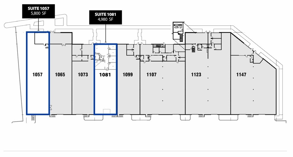 1057-1159 Exchange St, Boise, ID for lease - Floor Plan - Image 3 of 11