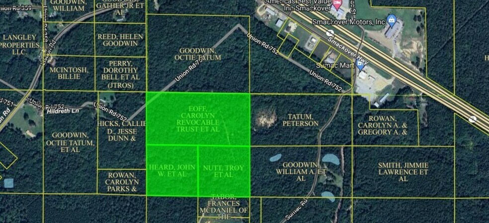 Union Road 752, Smackover, AR à vendre - Photo du bâtiment - Image 1 de 1