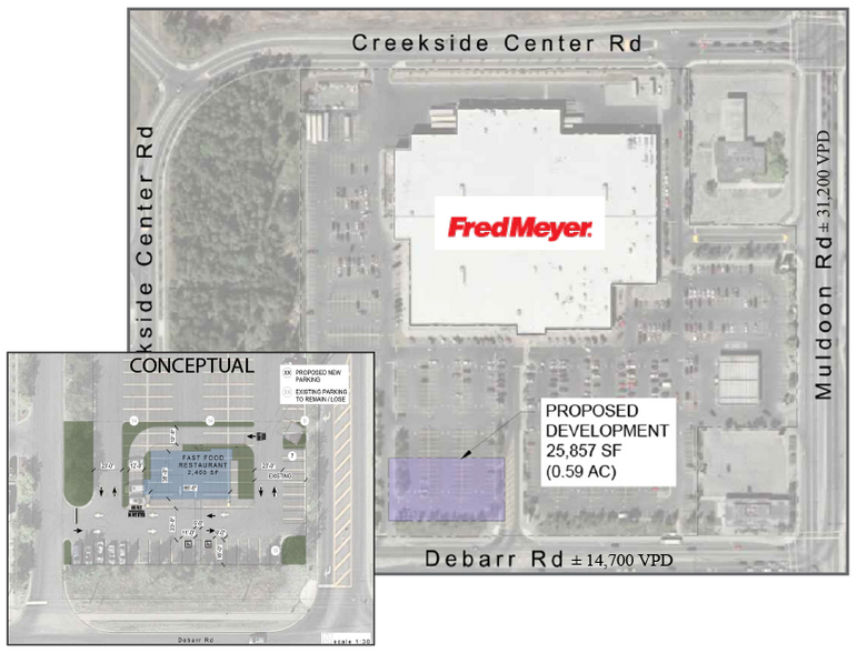 7701 Debarr Rd, Anchorage, AK for lease - Site Plan - Image 2 of 2