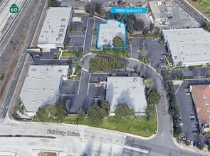 19866 Quiroz Ct, Walnut, CA - AÉRIEN  Vue de la carte