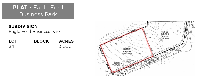 S Loop 1604 E, San Antonio, TX à vendre - Plan cadastral - Image 3 de 4