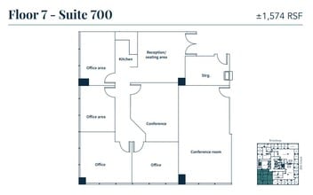 1970 Broadway, Oakland, CA for lease Floor Plan- Image 1 of 1
