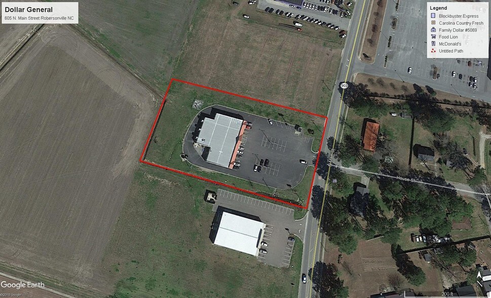 701 N Main St, Robersonville, NC à louer - Photo du bâtiment - Image 2 de 2