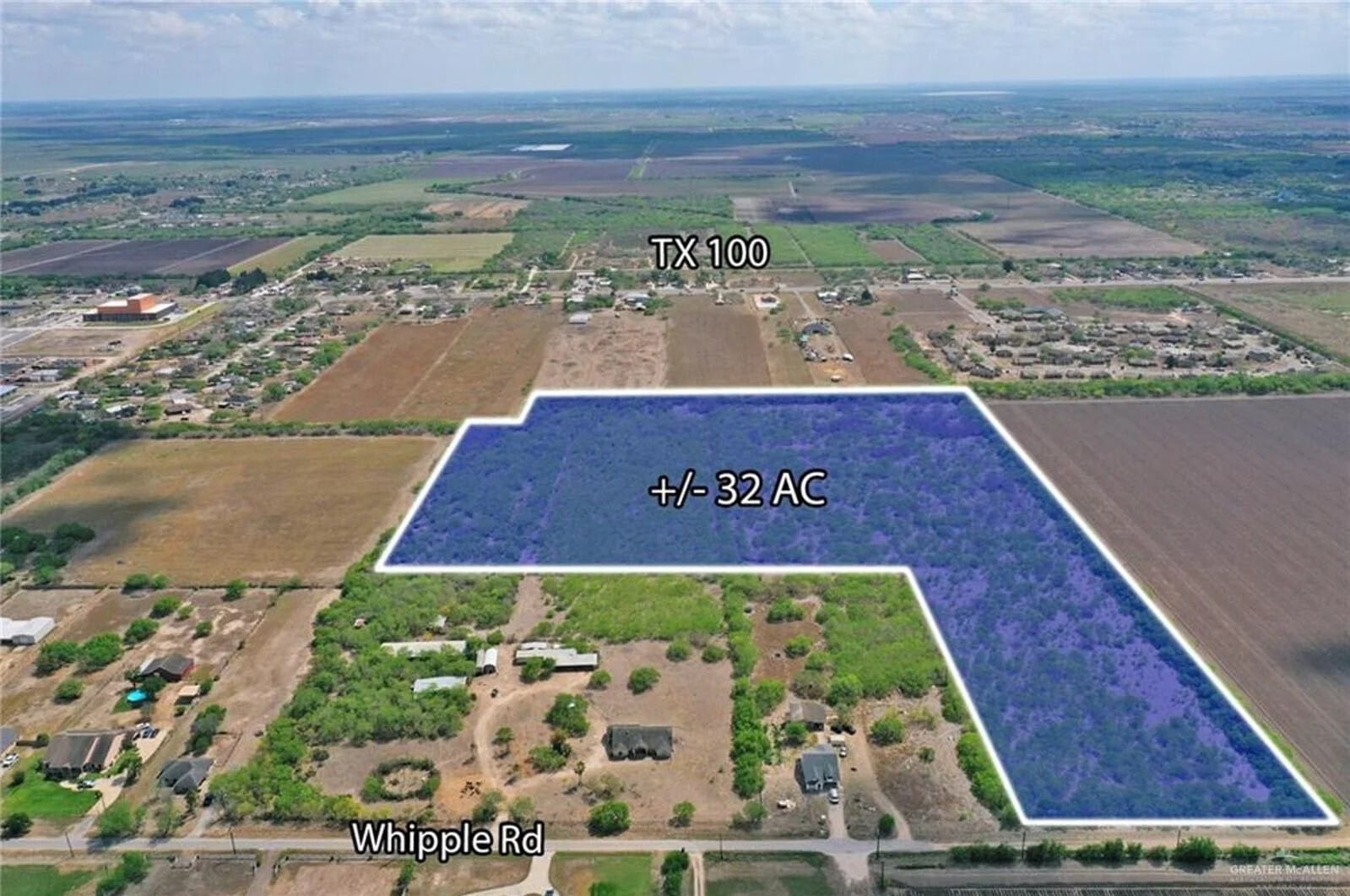 32094 Whipple Rd, Los Fresnos, TX à vendre Aérien- Image 1 de 2