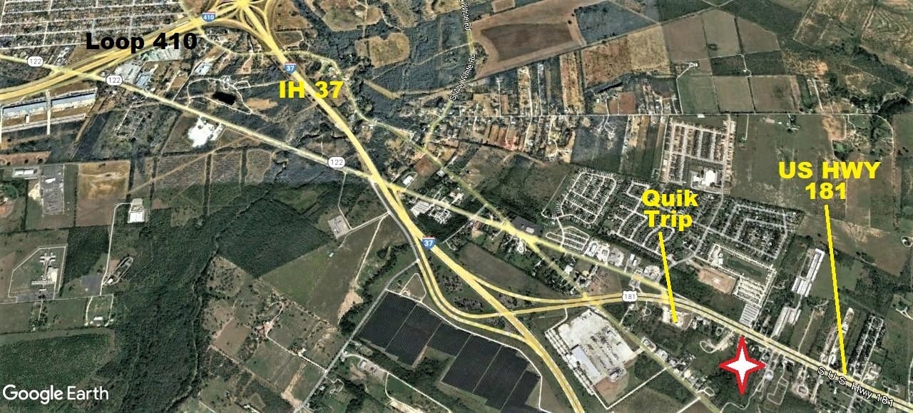 11327 S US Highway 181, San Antonio, TX for lease Aerial- Image 1 of 2