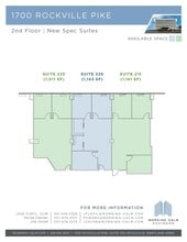 1700 Rockville Pike, Rockville, MD for lease Floor Plan- Image 1 of 1
