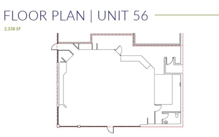 6130 1A St SW, Calgary, AB for lease Floor Plan- Image 1 of 1