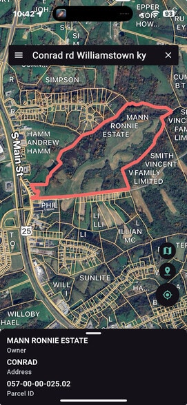 Conrad Ln, Dry Ridge, KY for sale - Aerial - Image 1 of 1