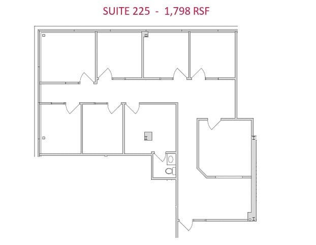 1 McBride & Son Center Dr, Chesterfield, MO for lease Floor Plan- Image 1 of 1