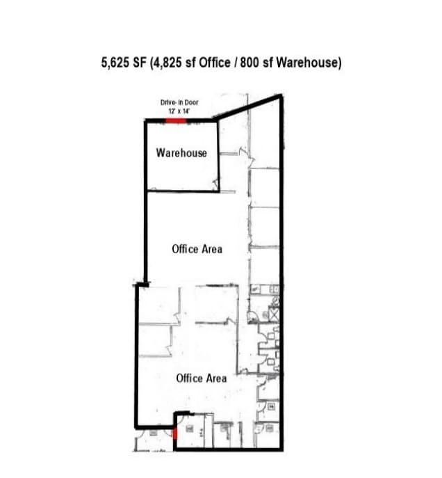 9219-9255 E River Rd NW, Coon Rapids, MN for lease Floor Plan- Image 1 of 1