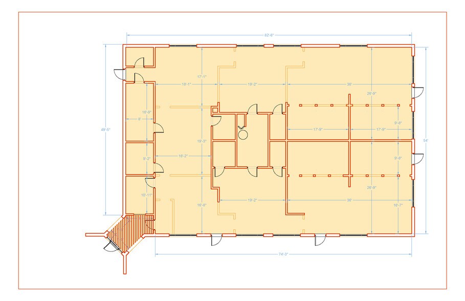 408 Earhart St, Charlottesville, VA à louer - Plan d’étage - Image 2 de 2