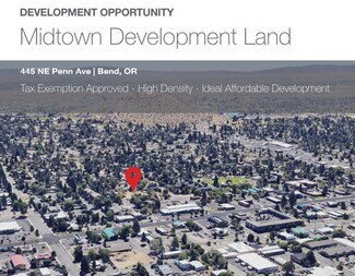 Plus de détails pour 445 NE Penn Ave, Bend, OR - Terrain à vendre