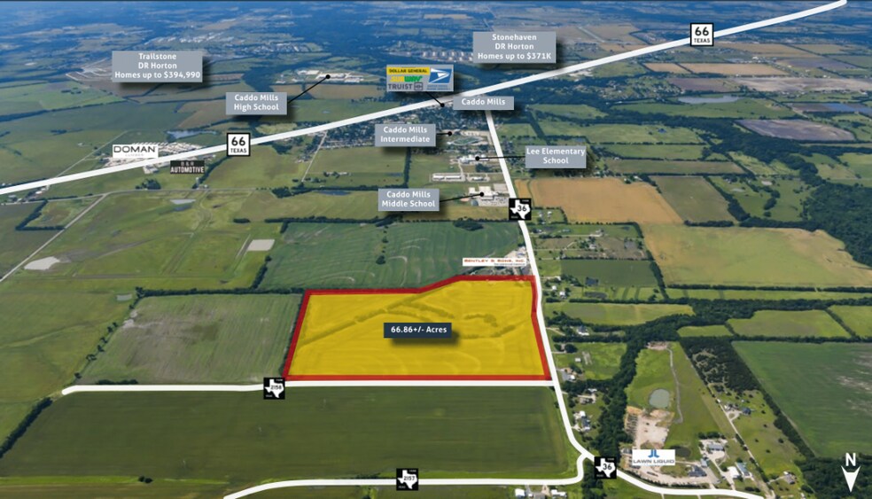 00 FM 36, Caddo Mills, TX à vendre - Photo du bâtiment - Image 2 de 3