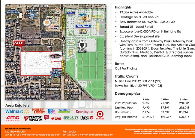 More details for 3221 N Belt Line Rd, Sunnyvale, TX - Land for Sale