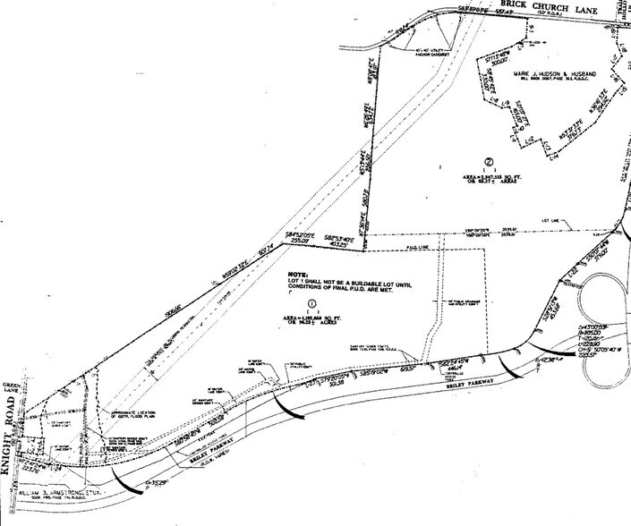 Briley Pky, Nashville, TN à vendre - Plan cadastral - Image 2 de 2