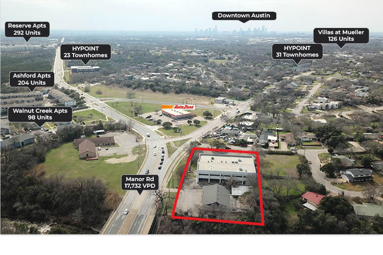 6600 Manor Rd, Austin, TX à vendre - Photo du bâtiment - Image 2 de 21