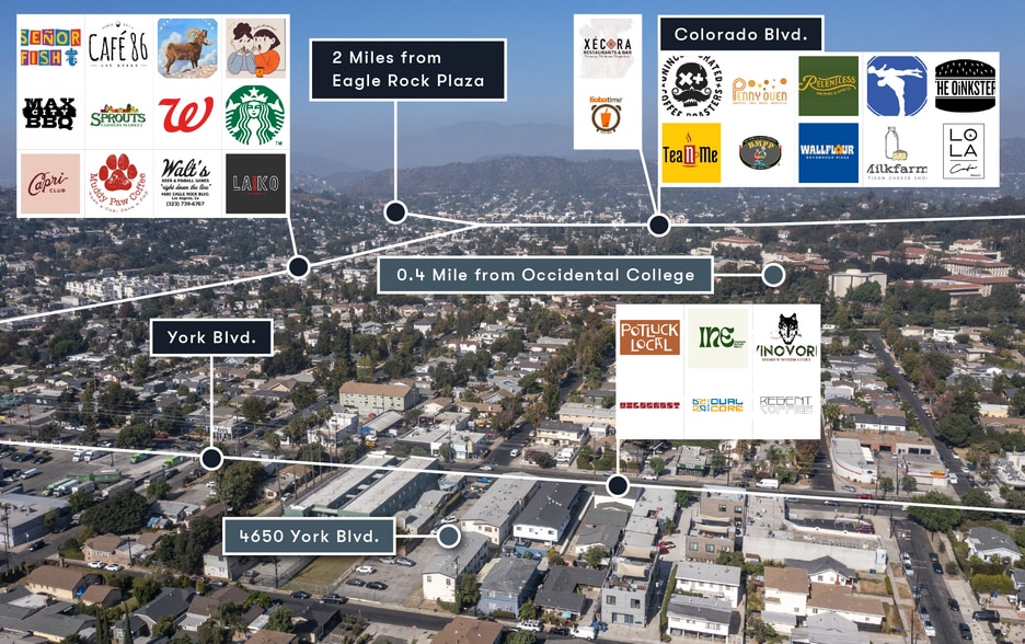 4650 York Blvd, Los Angeles, CA for sale - Aerial - Image 2 of 10