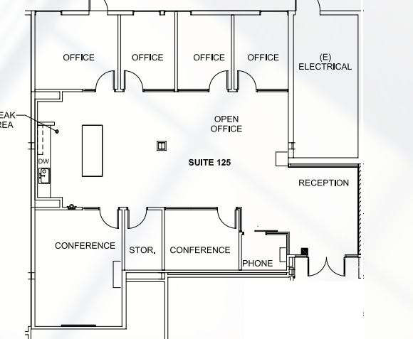 2882 Sand Hill Rd, Menlo Park, CA à louer Plan d’étage- Image 1 de 1