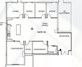2882 Sand Hill Rd, Menlo Park, CA à louer Plan d’étage- Image 1 de 1